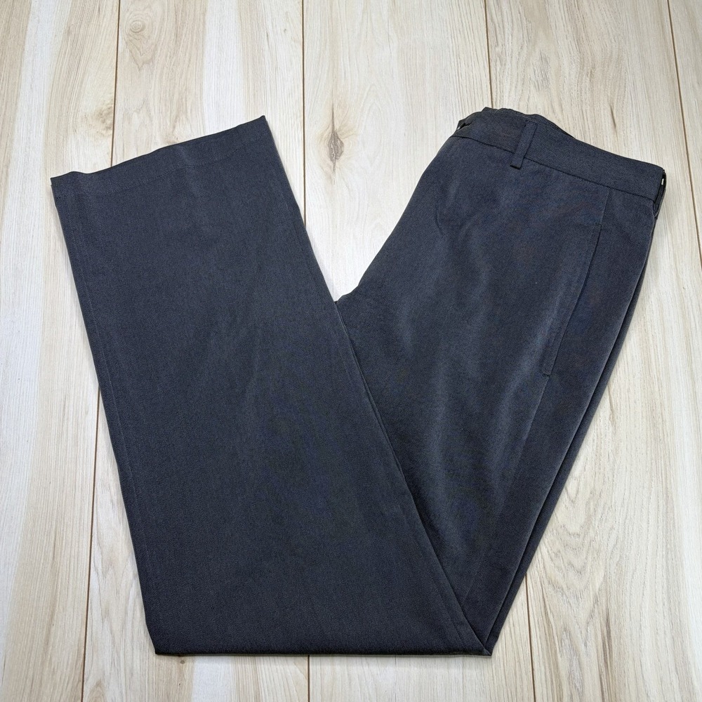 Armani Collezioni Mens Dress Pants Gray Size 36x33 Lightweight Stretch Trousers